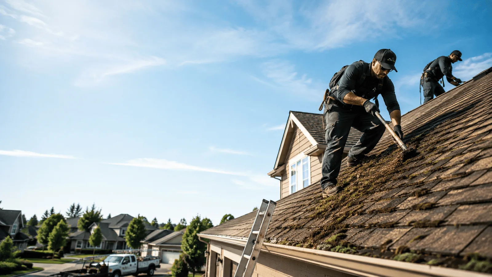 Roof Moss Removal in Hudgins, VA near me